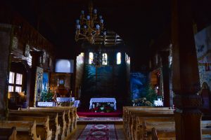 Kościół w Brzegach - wnętrze